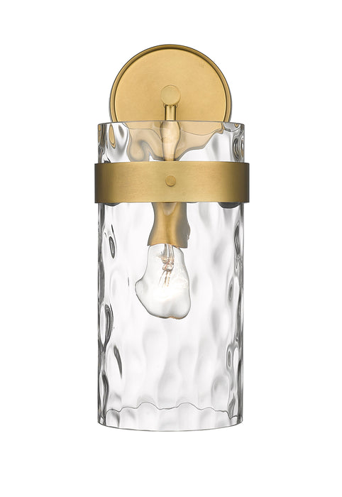 Wall Sconce Z-Lite 3035-1SL-RB Rubbed Brass Fontaine 1 Light Wall Sconce Z-Lite