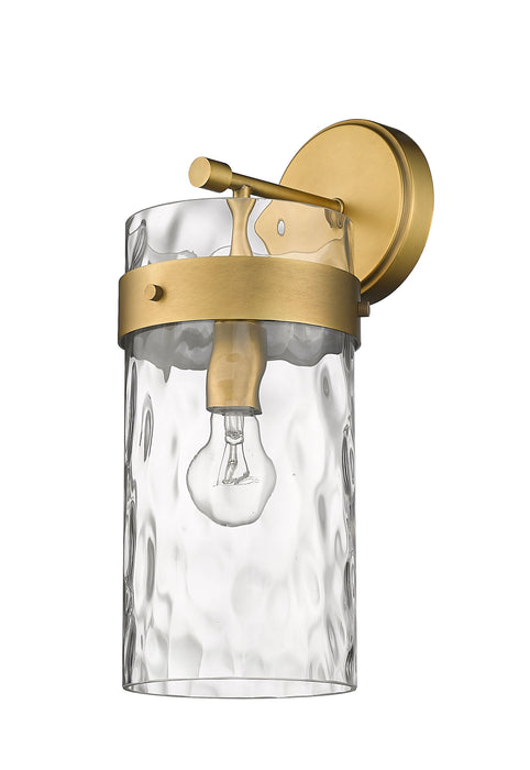 Wall Sconce Z-Lite 3035-1SL-RB Rubbed Brass Fontaine 1 Light Wall Sconce Z-Lite