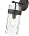 Wall Sconce Z-Lite 3035-1SS-MB Matte Black Fontaine 1 Light Wall Sconce Z-Lite