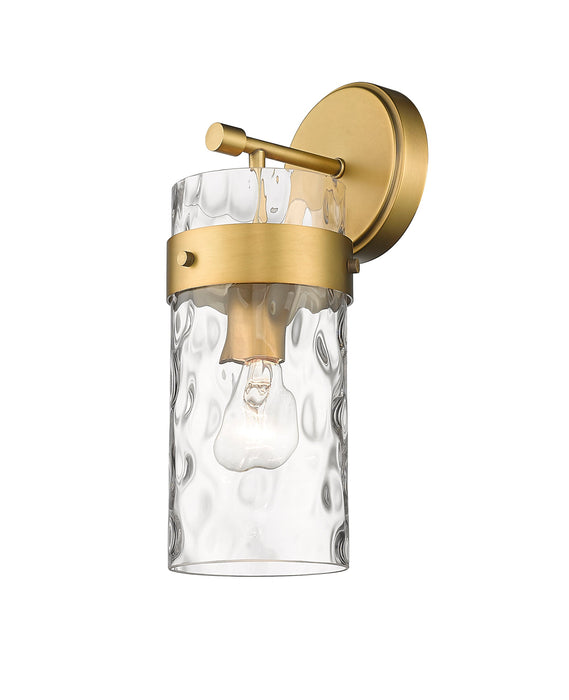 Wall Sconce Z-Lite 3035-1SS-RB Rubbed Brass Fontaine 1 Light Wall Sconce Z-Lite