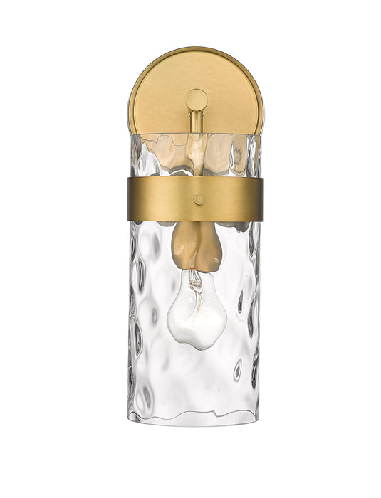 Wall Sconce Z-Lite 3035-1SS-RB Rubbed Brass Fontaine 1 Light Wall Sconce Z-Lite