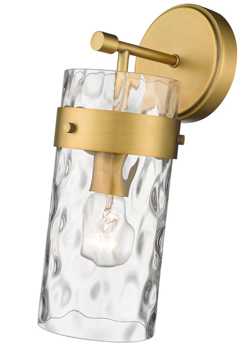 Wall Sconce Z-Lite 3035-1SS-RB Rubbed Brass Fontaine 1 Light Wall Sconce Z-Lite