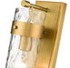 Wall Sconce Z-Lite 3035-1V-RB Rubbed Brass Fontaine 1 Light Wall Sconce Z-Lite