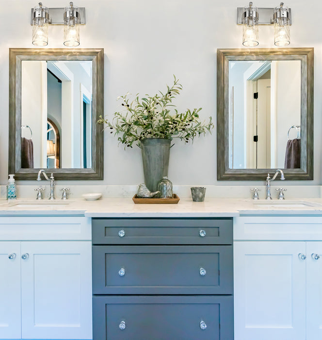 Vanity Z-Lite 3035-2V-BN Brushed Nickel Fontaine 2 Light Vanity Z-Lite