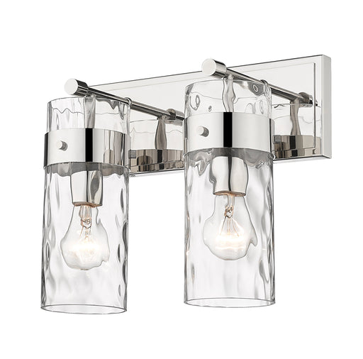 Vanity Z-Lite 3035-2V-PN Polished Nickel Fontaine 2 Light Vanity Z-Lite