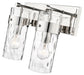 Vanity Z-Lite 3035-2V-PN Polished Nickel Fontaine 2 Light Vanity Z-Lite