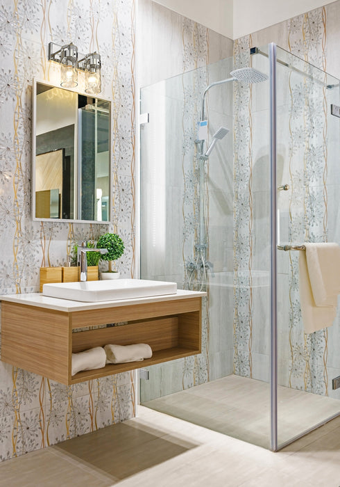 Vanity Z-Lite 3035-2V-PN Polished Nickel Fontaine 2 Light Vanity Z-Lite