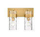 Vanity Z-Lite 3035-2V-RB Rubbed Brass Fontaine 2 Light Vanity Z-Lite