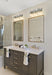 Vanity Z-Lite 3035-3V-BN Brushed Nickel Fontaine 3 Light Vanity Z-Lite