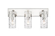 Vanity Z-Lite 3035-3V-PN Polished Nickel Fontaine 3 Light Vanity Z-Lite