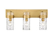 Vanity Z-Lite 3035-3V-RB Rubbed Brass Fontaine 3 Light Vanity Z-Lite