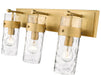 Wall Sconce / Vanity Z-Lite 3035-3V-RB Fontaine 3 Light Vanity Brushed Gold Z-Lite
