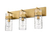 Vanity Z-Lite 3035-3V-RB Rubbed Brass Fontaine 3 Light Vanity Z-Lite