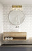 Vanity Z-Lite 3035-3V-RB Rubbed Brass Fontaine 3 Light Vanity Z-Lite