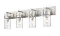 Vanity Z-Lite 3035-4V-BN Brushed Nickel Fontaine 4 Light Vanity Z-Lite