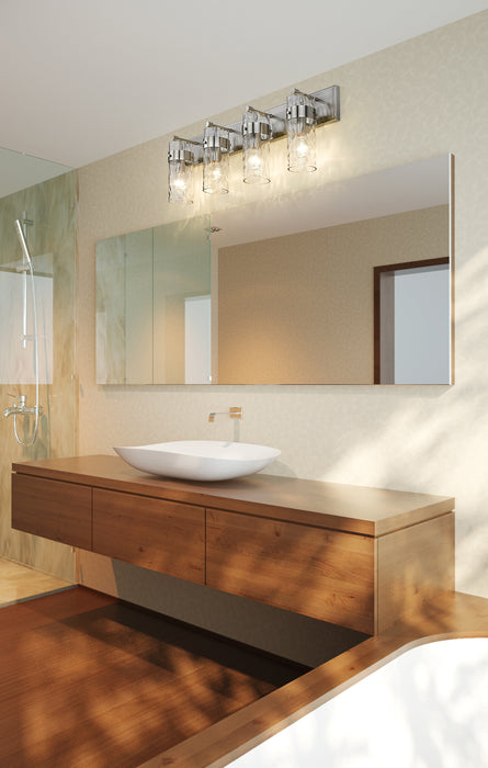 Vanity Z-Lite 3035-4V-BN Brushed Nickel Fontaine 4 Light Vanity Z-Lite