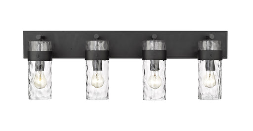 Vanity Z-Lite 3035-4V-MB Matte Black Fontaine 4 Light Vanity Z-Lite