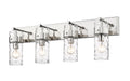 Vanity Z-Lite 3035-4V-PN Polished Nickel Fontaine 4 Light Vanity Z-Lite