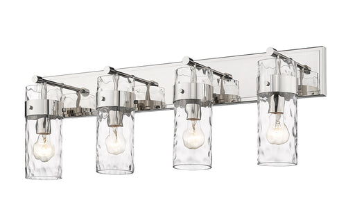 Vanity Z-Lite 3035-4V-PN Polished Nickel Fontaine 4 Light Vanity Z-Lite