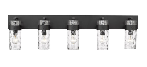 Vanity Z-Lite 3035-5V-MB Matte Black Fontaine 5 Light Vanity Z-Lite