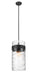 Pendant Z-Lite 3035P12-MB Matte Black Fontaine 4 Light Pendant Z-Lite