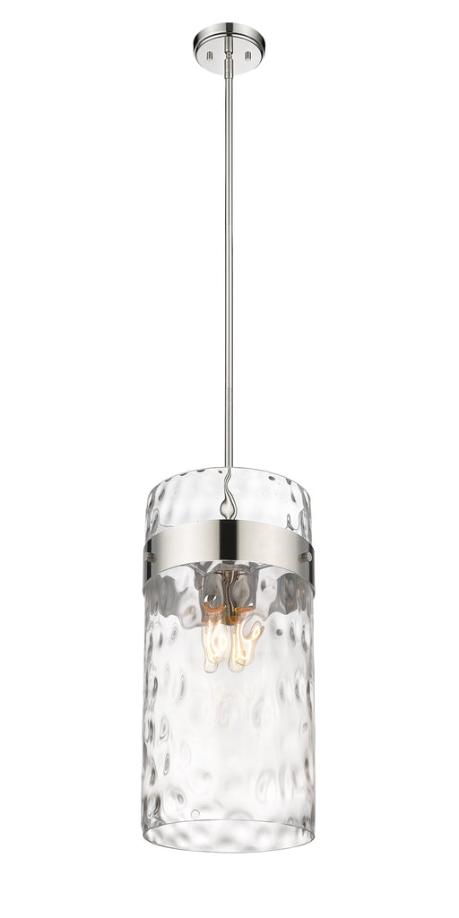 Pendant Z-Lite 3035P12-PN Polished Nickel Fontaine 4 Light Pendant Z-Lite