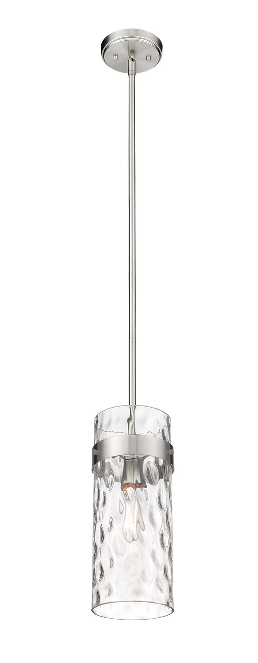 Pendant Z-Lite 3035P6-BN Brushed Nickel Fontaine 1 Light Pendant Z-Lite