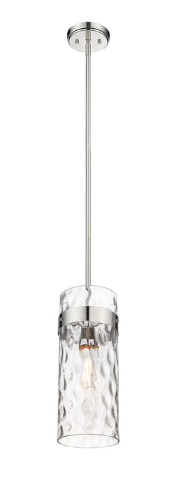 Pendant Z-Lite 3035P6-PN Polished Nickel Fontaine 1 Light Pendant Z-Lite