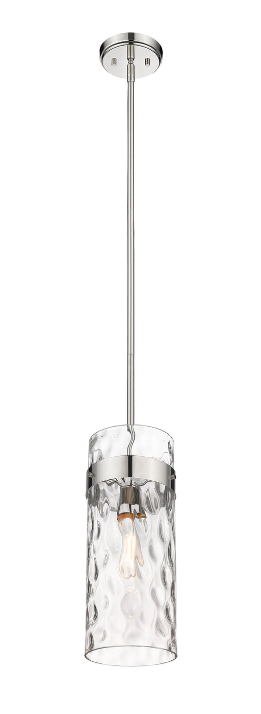 Pendant Z-Lite 3035P6-PN Polished Nickel Fontaine 1 Light Pendant Z-Lite