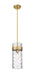 Pendant Z-Lite 3035P6-RB Rubbed Brass Fontaine 1 Light Pendant Z-Lite