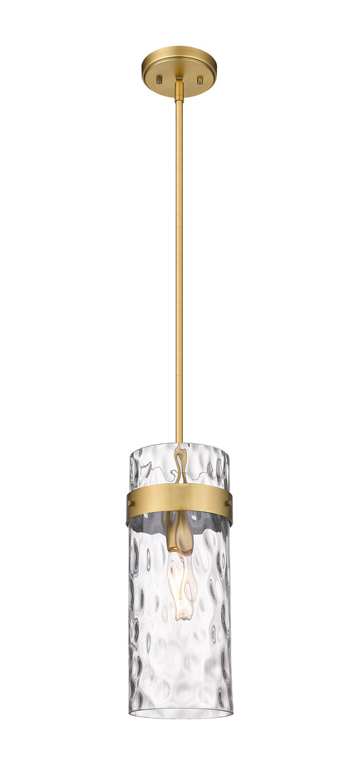 Pendant Z-Lite 3035P6-RB Rubbed Brass Fontaine 1 Light Pendant Z-Lite