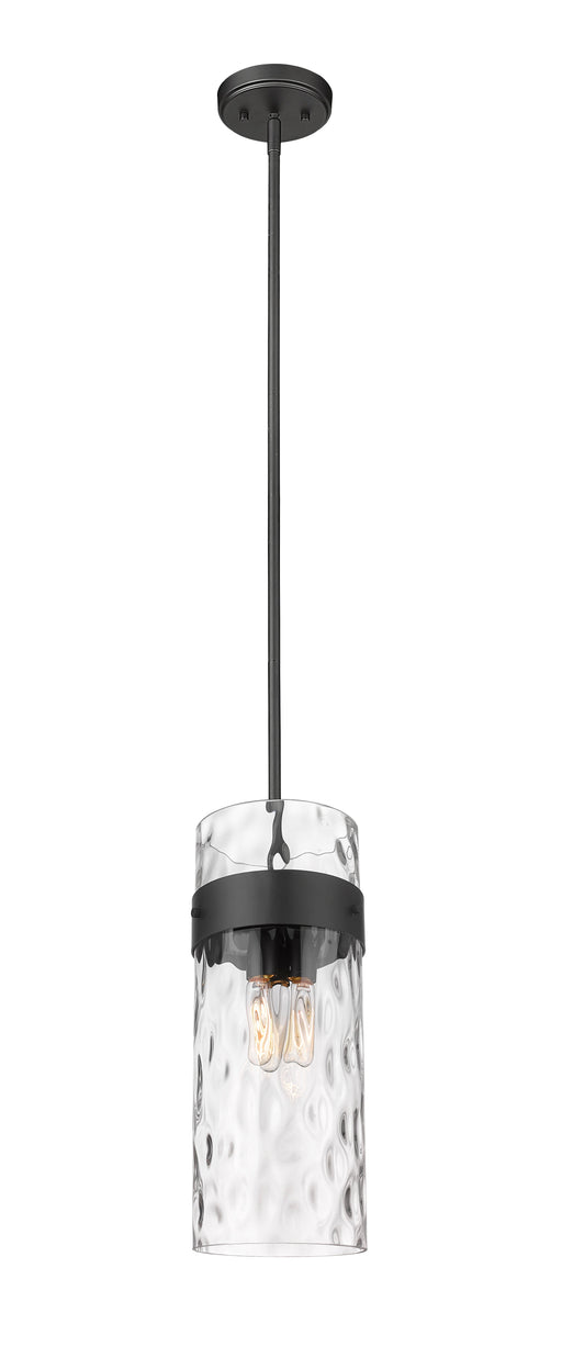 Pendant Z-Lite 3035P9-MB Matte Black Fontaine 3 Light Pendant Z-Lite