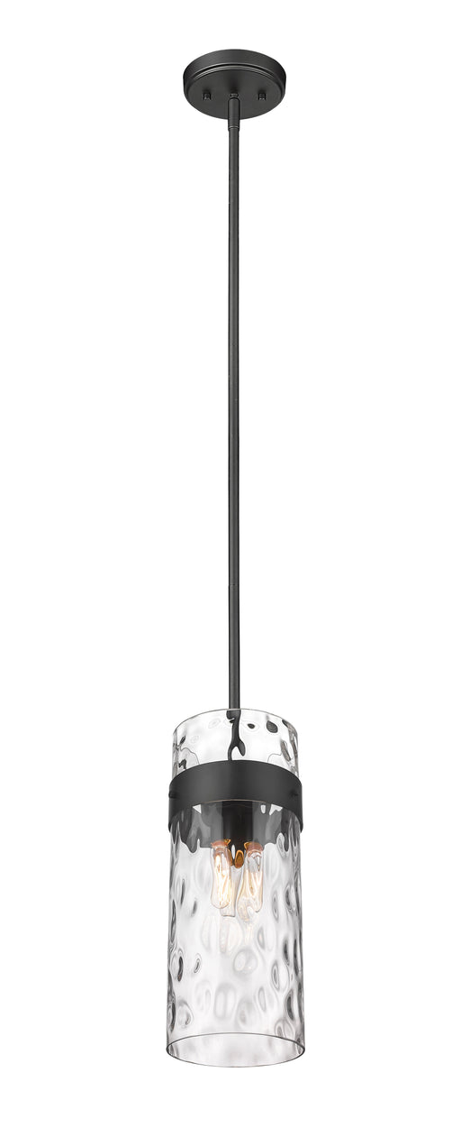 Pendant Z-Lite 3035P9-MB Matte Black Fontaine 3 Light Pendant Z-Lite