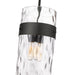 Pendant Z-Lite 3035P9-MB Matte Black Fontaine 3 Light Pendant Z-Lite