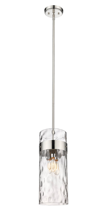 Pendant Z-Lite 3035P9-PN Polished Nickel Fontaine 3 Light Pendant Z-Lite