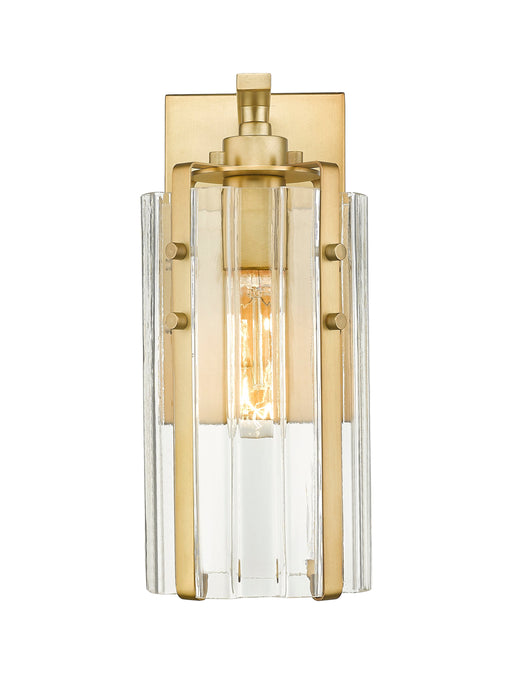Wall Sconce Z-Lite 3036-1S-RB Rubbed Brass Alverton 1 Light Wall Sconce Z-Lite
