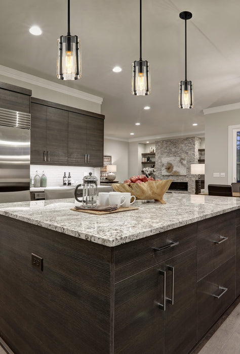 Pendant Z-Lite 3036MP-MB Matte Black Alverton 1 Light Pendant Z-Lite