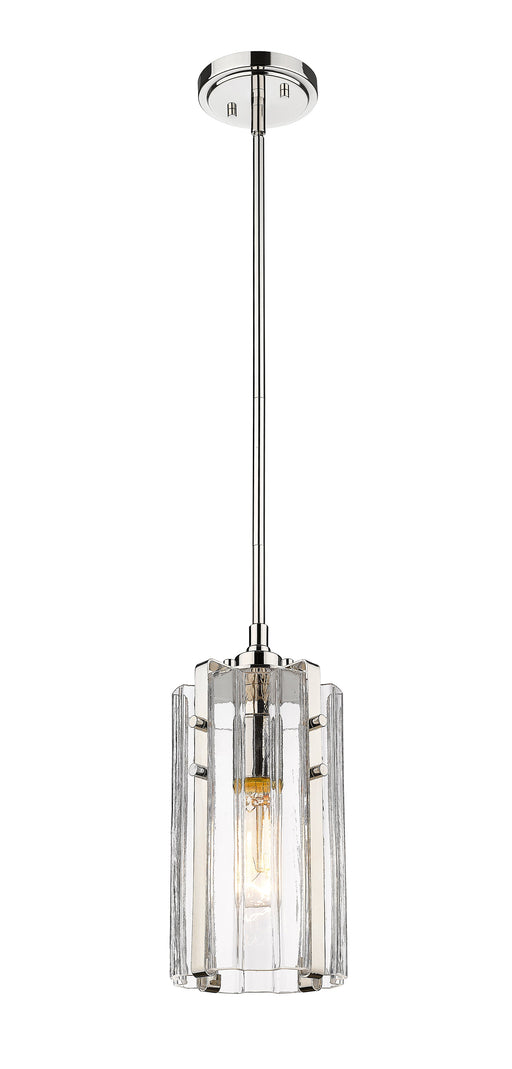 Pendant Z-Lite 3036MP-PN Polished Nickel Alverton 1 Light Pendant Z-Lite