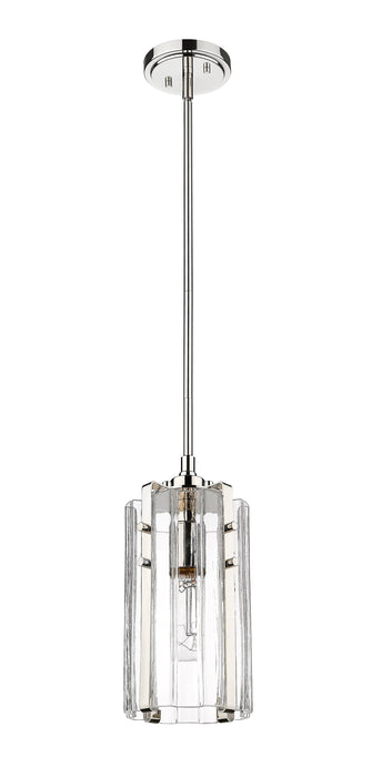 Pendant Z-Lite 3036MP-PN Polished Nickel Alverton 1 Light Pendant Z-Lite