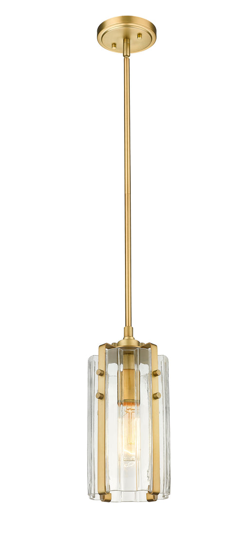 Pendant Z-Lite 3036MP-RB Rubbed Brass Alverton 1 Light Pendant Z-Lite