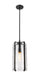 Pendant Z-Lite 3036P8-MB Matte Black Alverton 1 Light Pendant Z-Lite