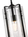 Pendant Z-Lite 3036P8-MB Matte Black Alverton 1 Light Pendant Z-Lite