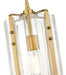 Pendant Z-Lite 3036P8-RB Rubbed Brass Alverton 1 Light Pendant Z-Lite