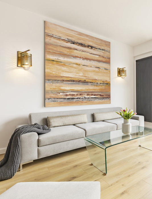 Wall Sconce Z-Lite 3037-1S-RB Rubbed Brass Kipton 1 Light Wall Sconce Z-Lite