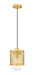 Pendant Z-Lite 3037MP-RB Rubbed Brass Kipton 1 Light Pendant Z-Lite