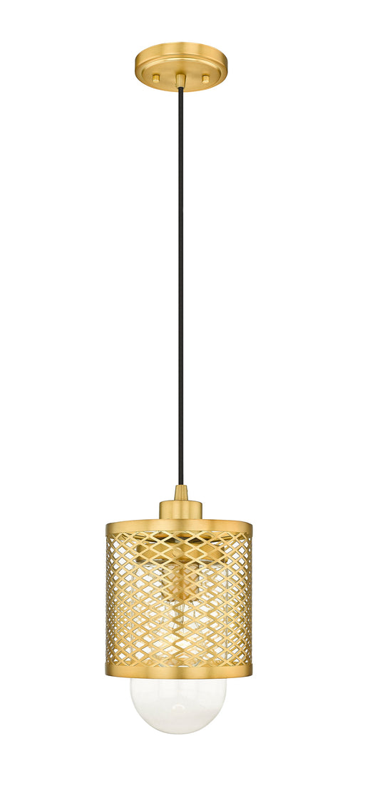 Pendant Z-Lite 3037MP-RB Rubbed Brass Kipton 1 Light Pendant Z-Lite