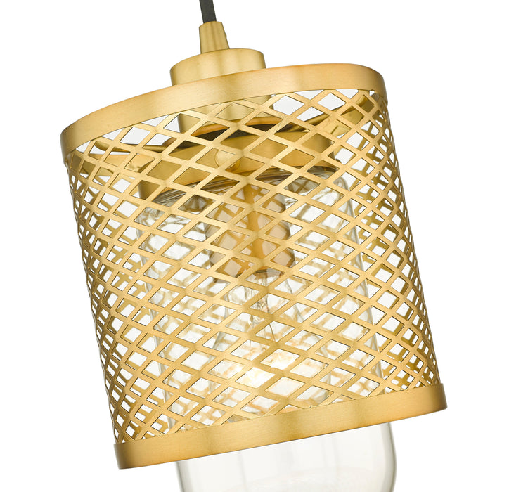 Pendant Z-Lite 3037MP-RB Rubbed Brass Kipton 1 Light Pendant Z-Lite