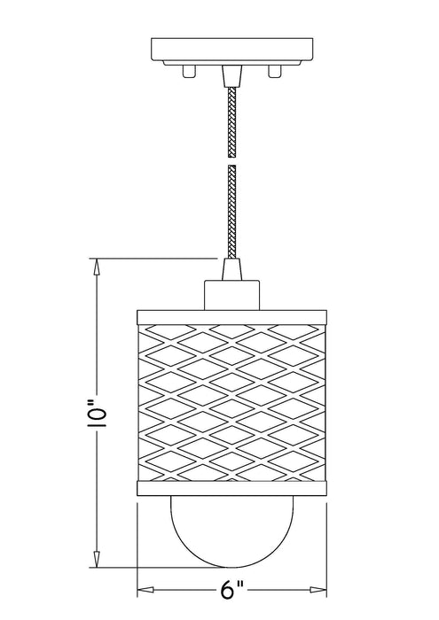 Pendant Z-Lite 3037MP-RB Rubbed Brass Kipton 1 Light Pendant Z-Lite