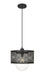 Pendant Z-Lite 3037P11-MB Matte Black Kipton 1 Light Pendant Z-Lite