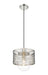 Pendant Z-Lite 3037P11-PN Polished Nickel Kipton 1 Light Pendant Z-Lite